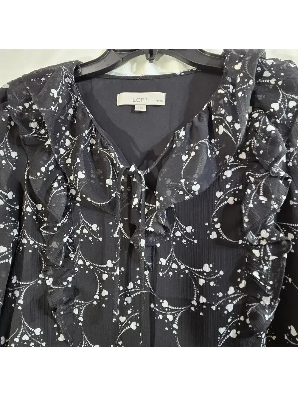 LOFT black sheer